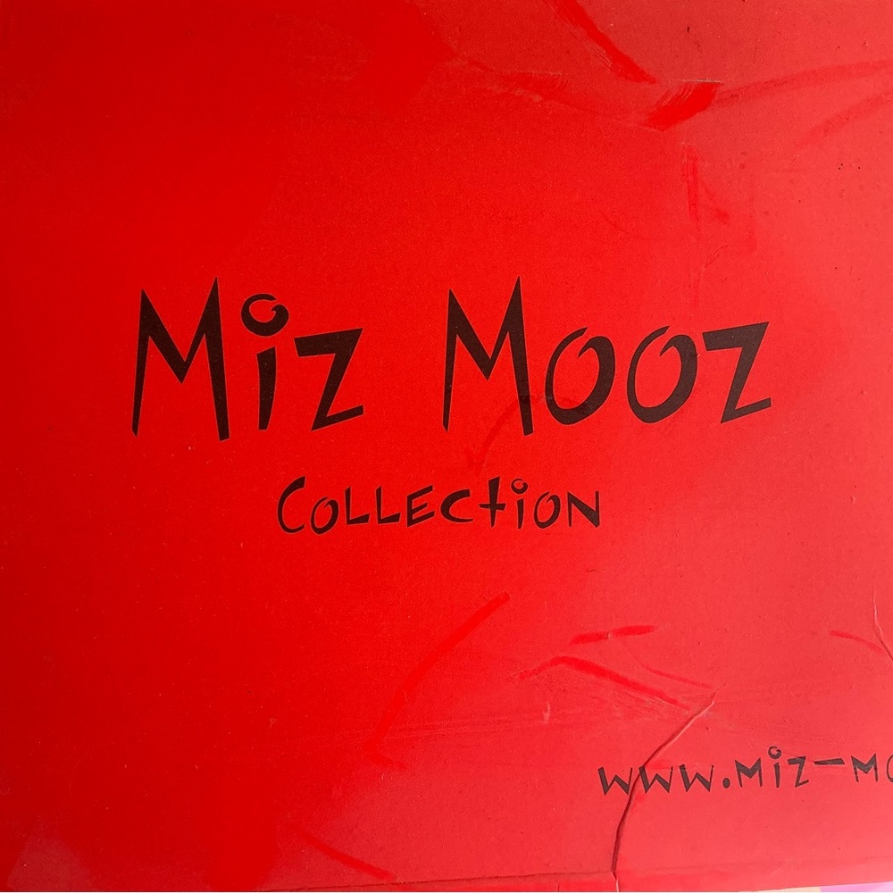 Miz Mooz Deep Red Button Detail Heeled Boots - Picture 14 of 16